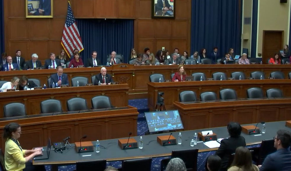 CMS Administrator Chiquita Brooks-LaSure speaks to the House Committee on Energy and Commerce during a hearing