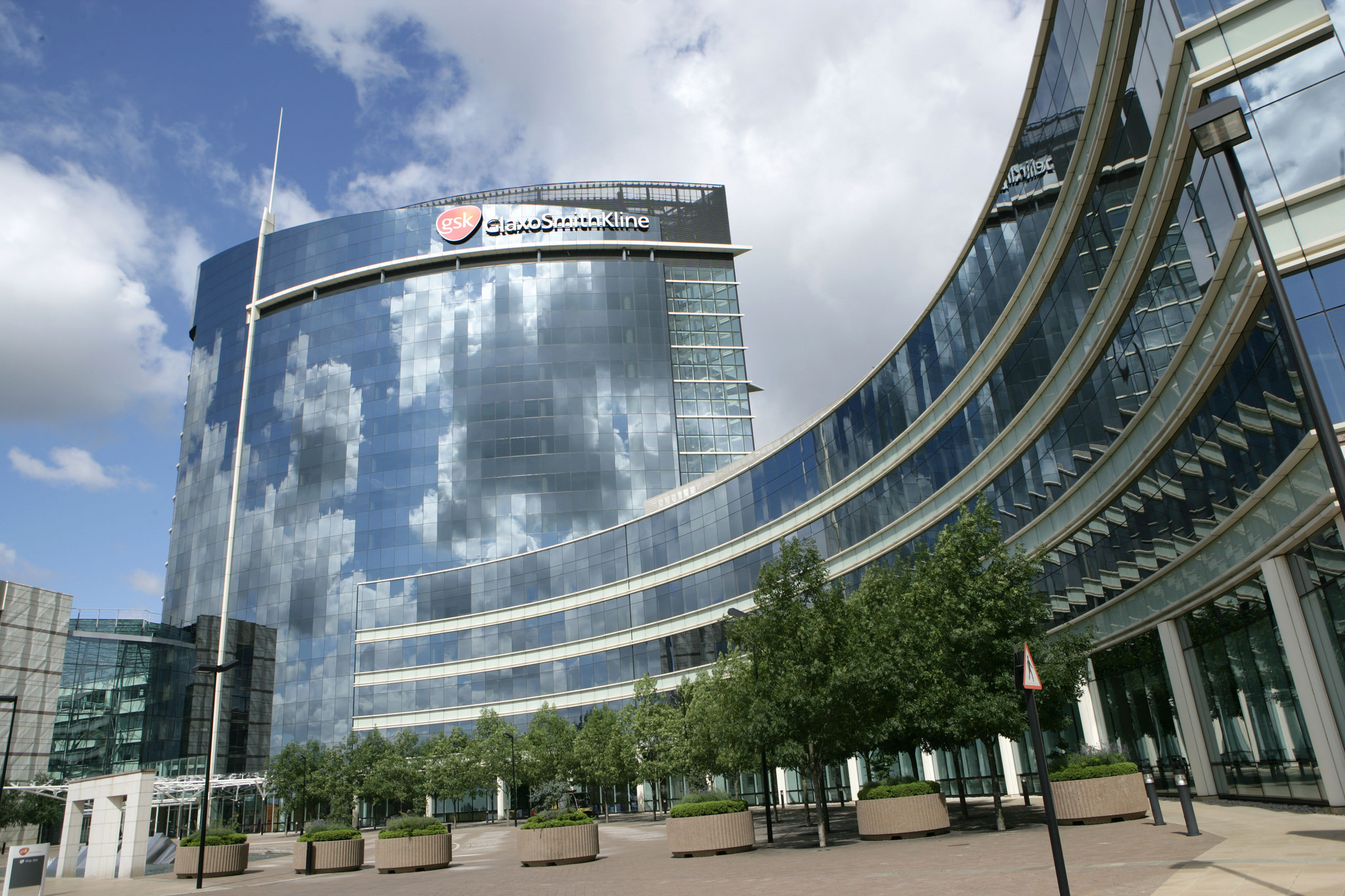 GlaxoSmithKline GSK House in Brentford UK