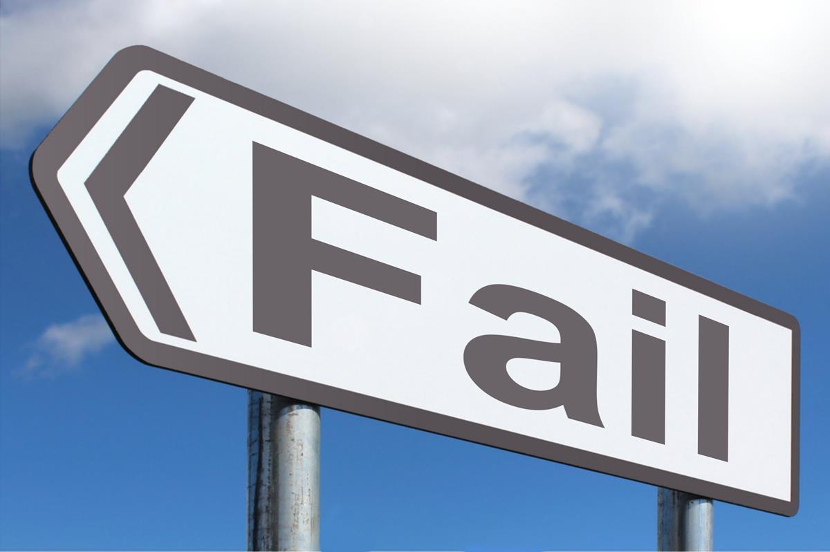 Fail sign