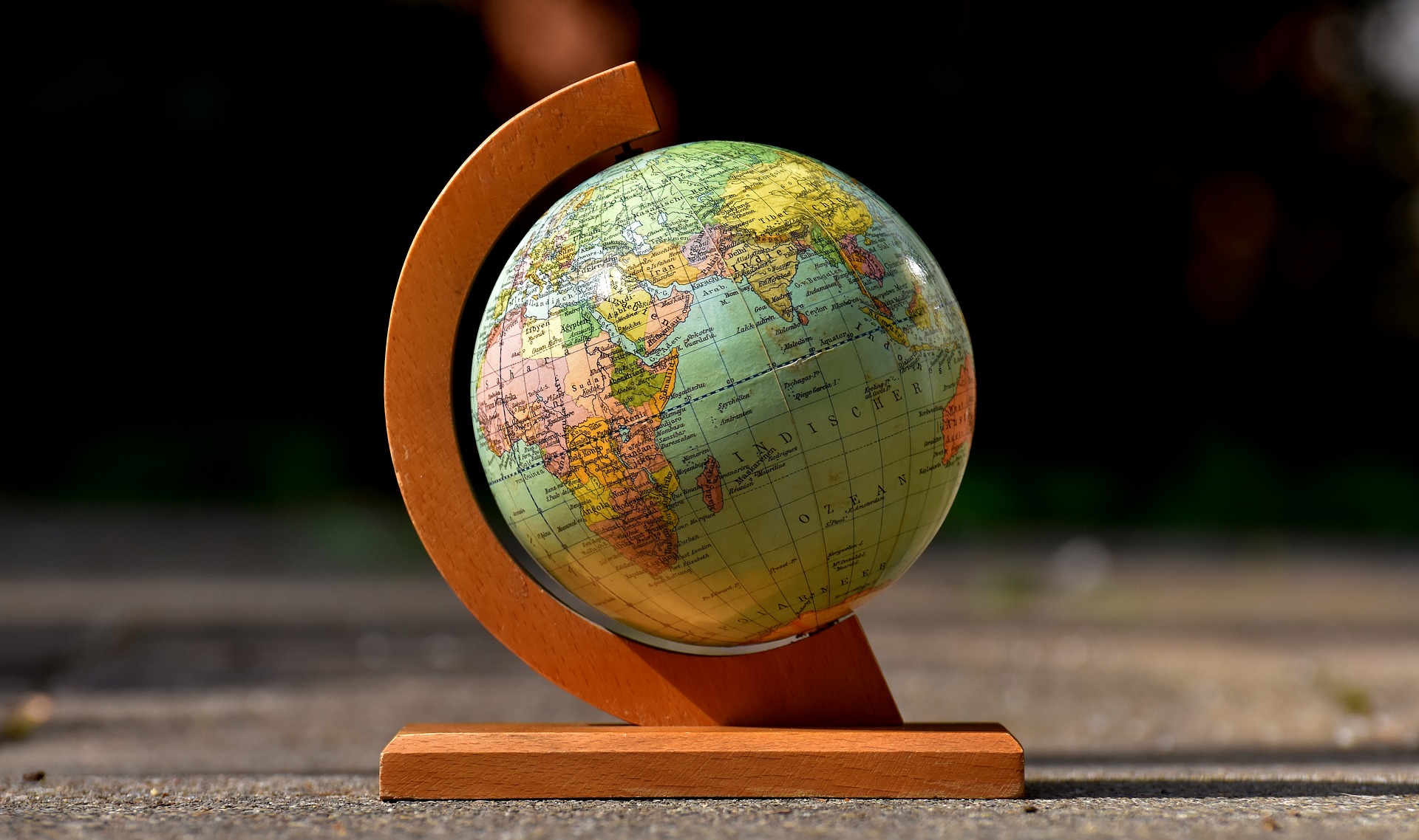 Globe earth world map