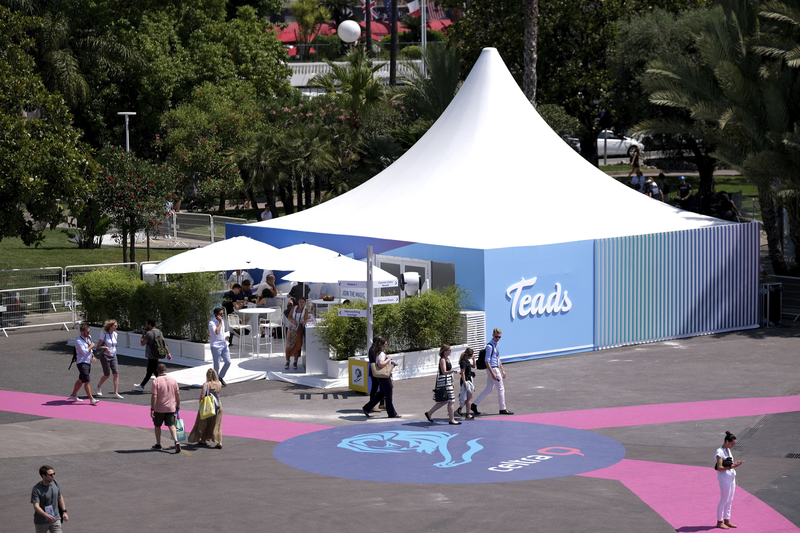 Teads pavilion at Cannes Lions Health 2019