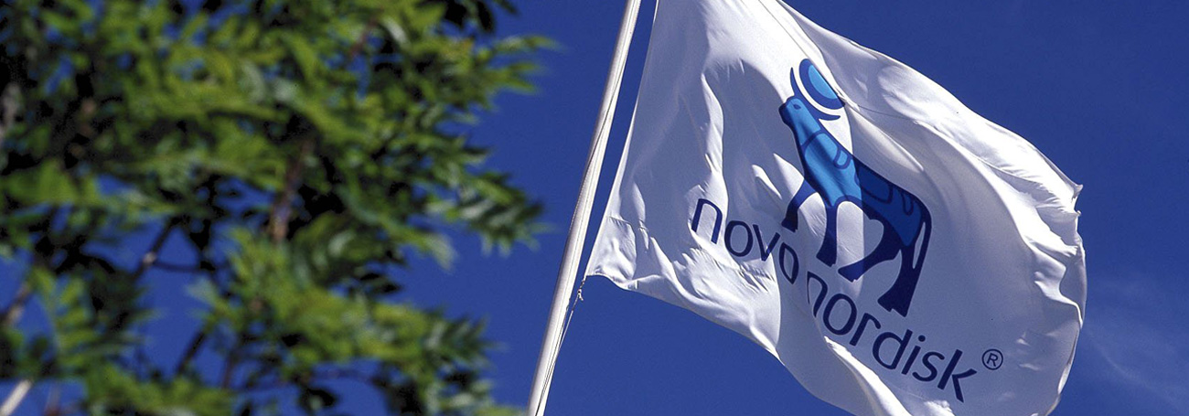 Novo Nordisk flag
