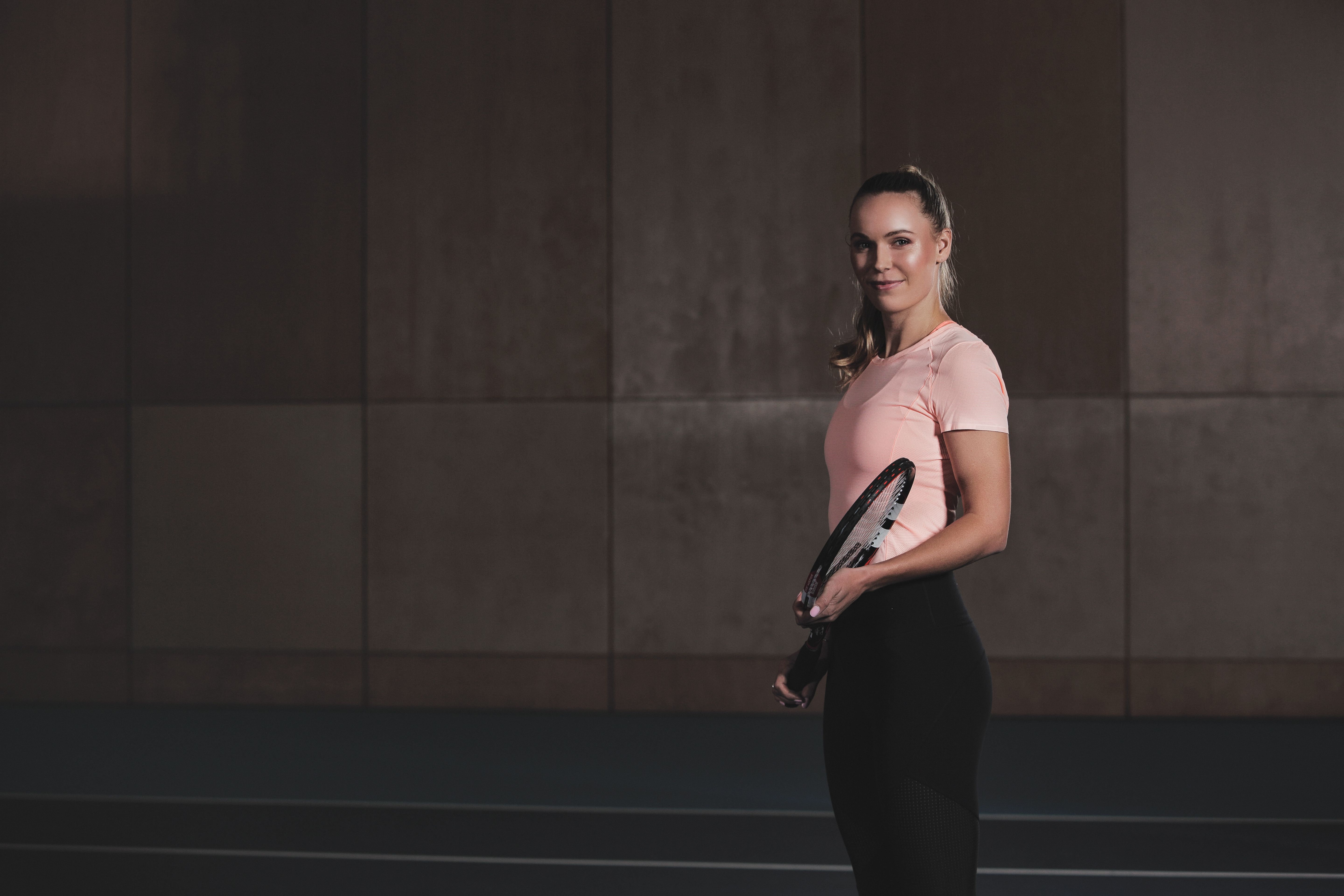Caroline Wozniacki tennis player for UCB awareness campaign