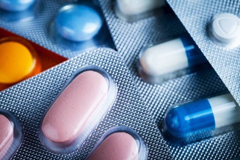 Pills in blisters
