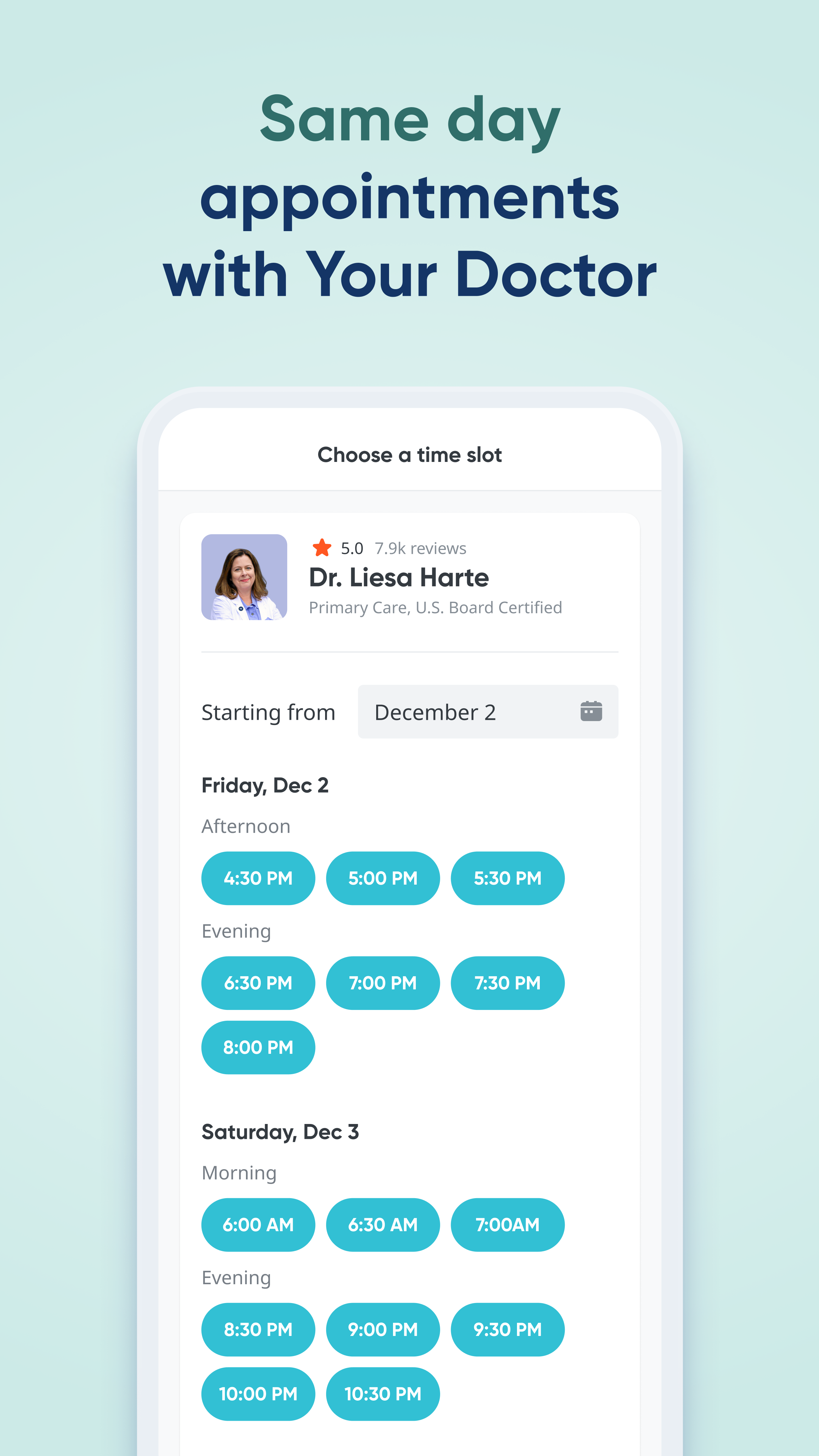 A screenshot of HealthTap