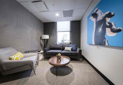 behavioral health rooms at Crossover health location